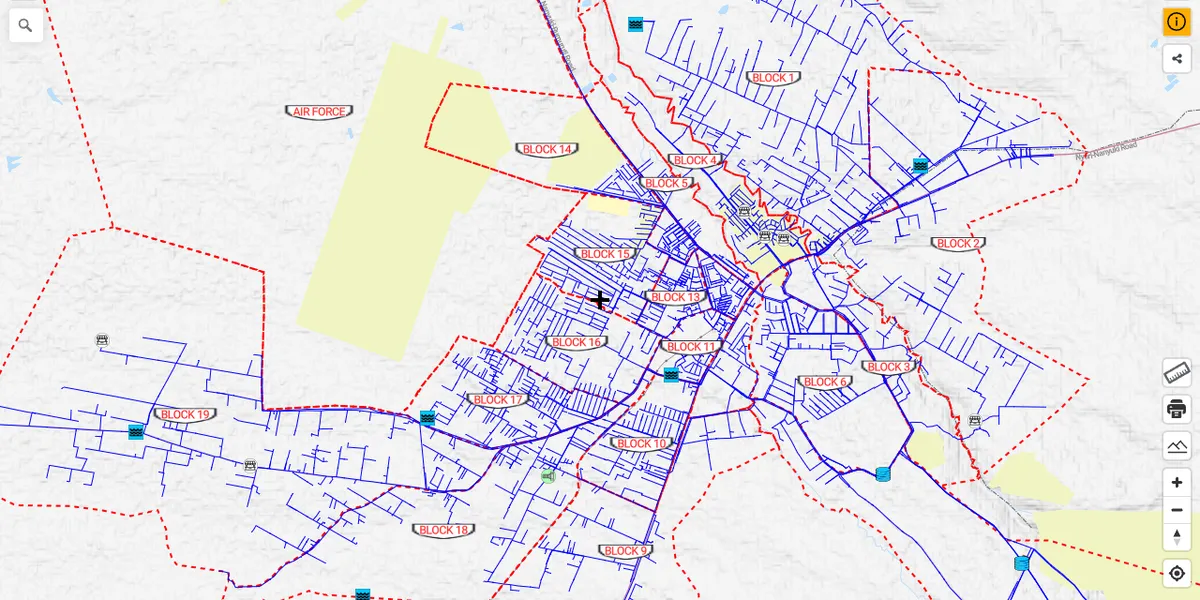 Nanyuki Water WebGIS