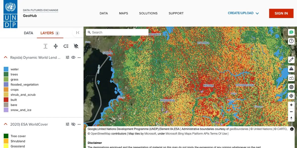 UNDP GeoHub